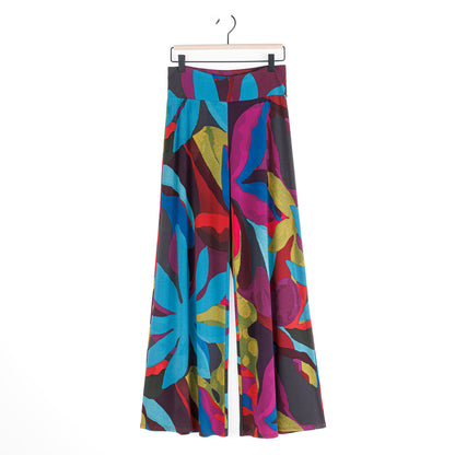 Clara Sunwoo Classic - Signature Palazzo Pant - Petal Burst