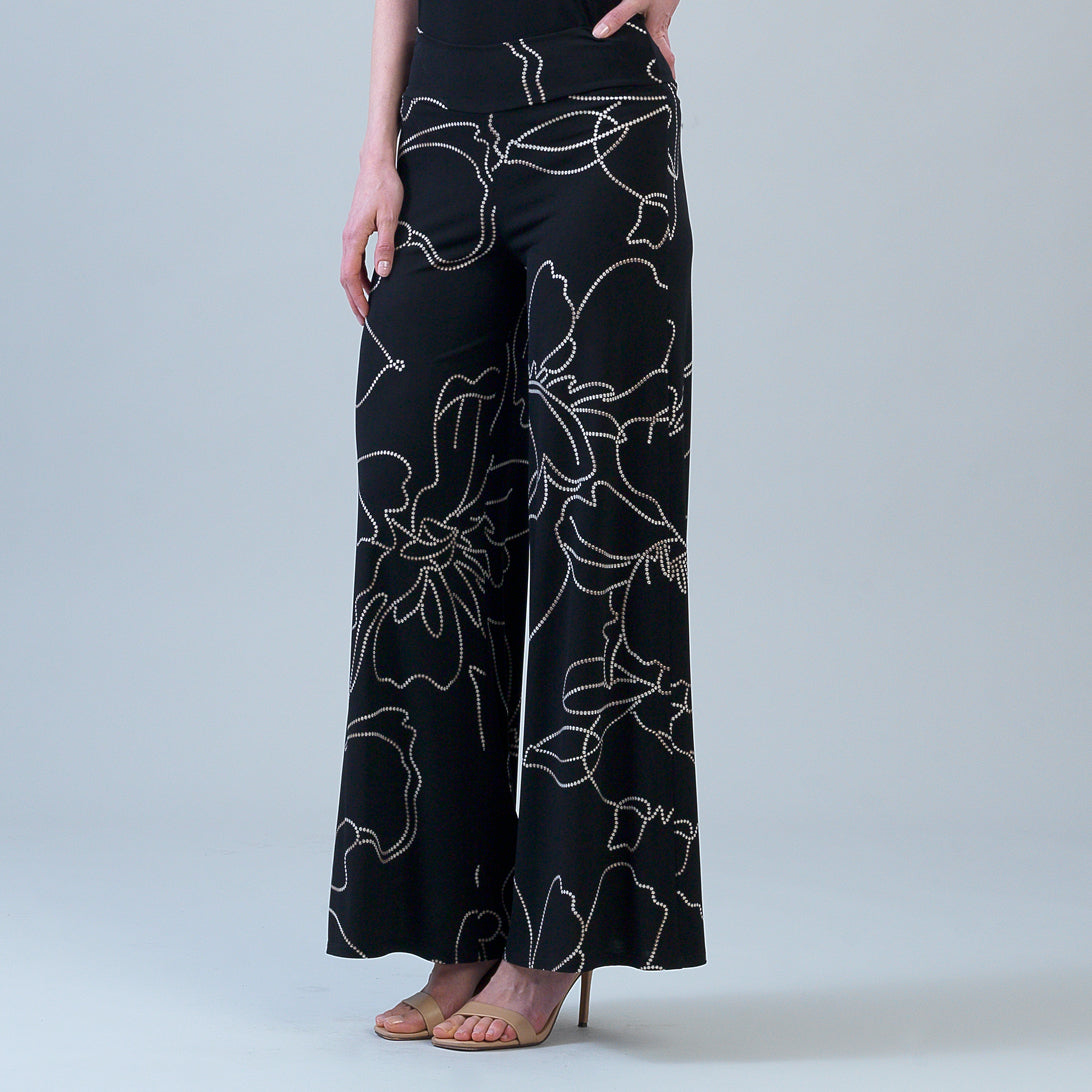 Clara Sunwoo Discount - Signature Palazzo Pant - Floral Starlight