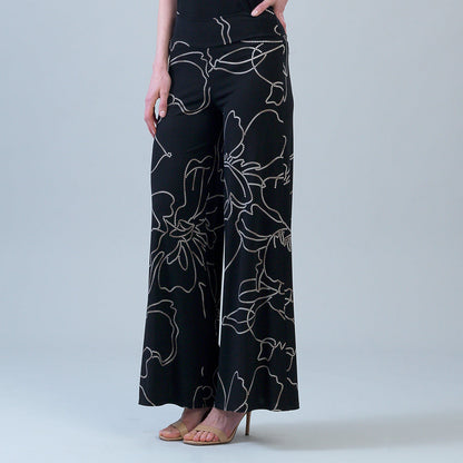 Clara Sunwoo Discount - Signature Palazzo Pant - Floral Starlight