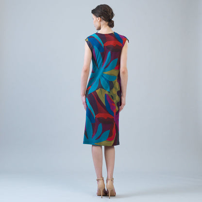 Clara Sunwoo Smart Buy - Signature Side Slit Midi Dress - Petal Burst