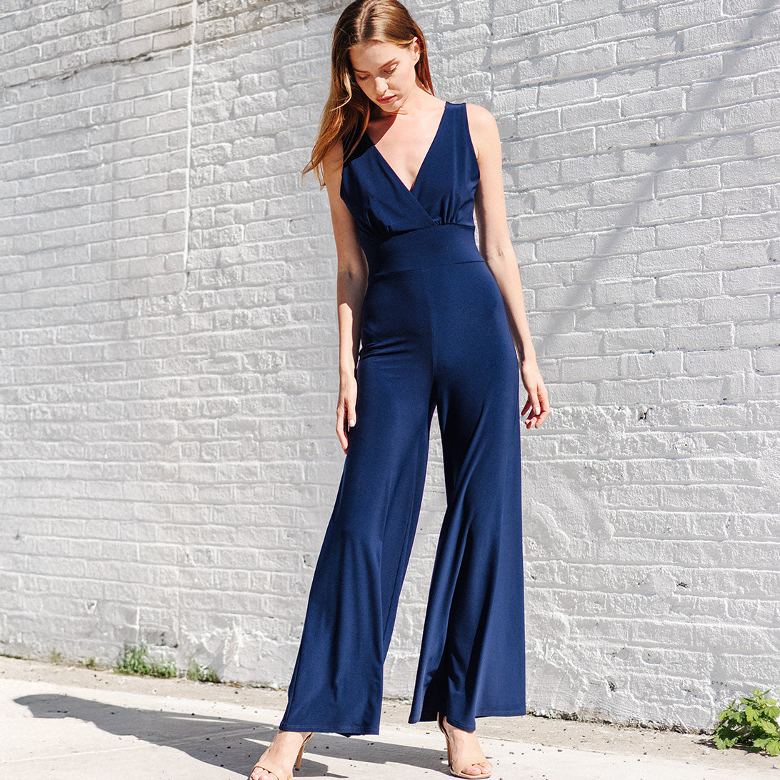 Clara Sunwoo Great Value - Signature Jumpsuit - Navy - Limited Sizes