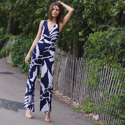 Clara Sunwoo Great Value - Signature Jumpsuit - Abstract Branch - Final Sale