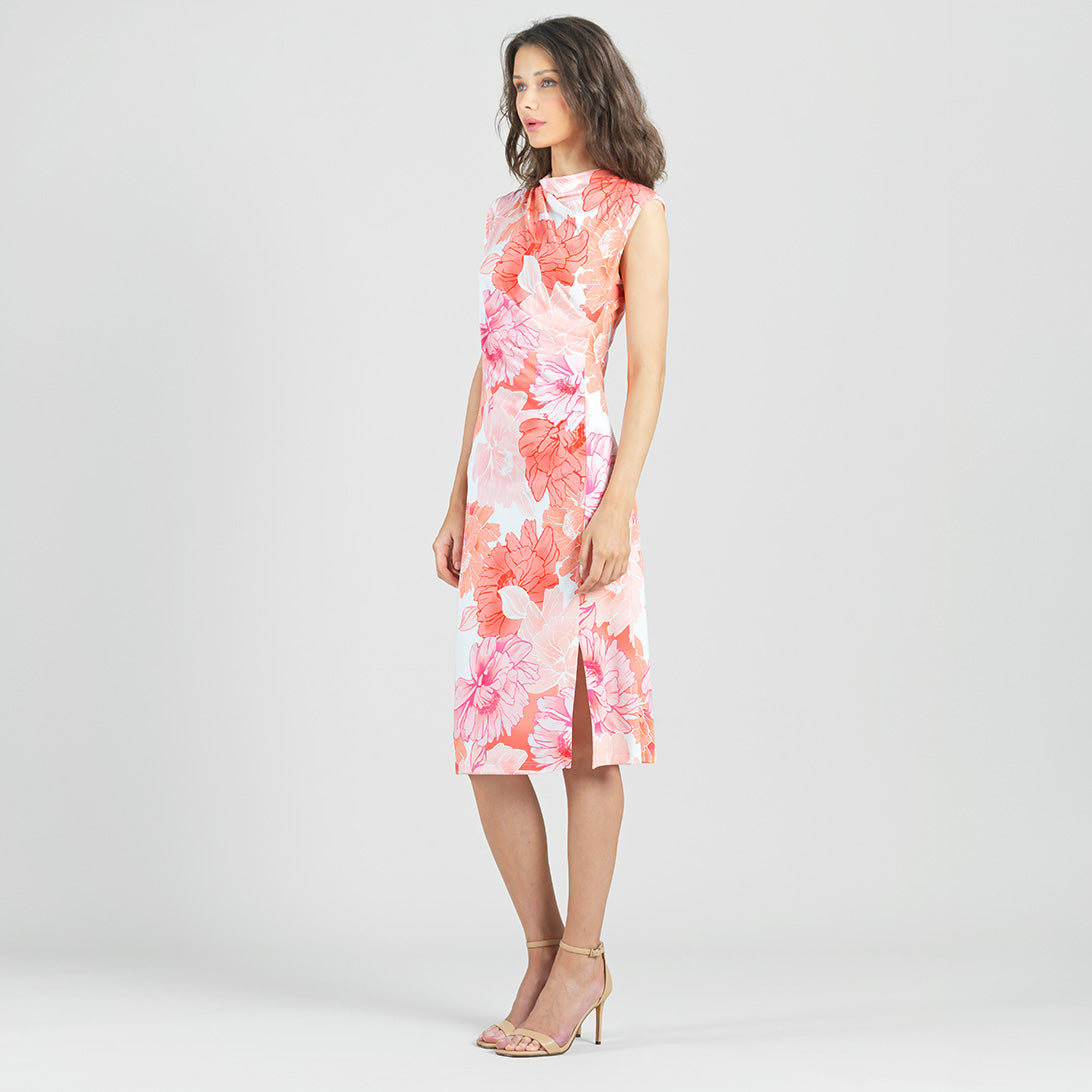 Clara Sunwoo Top Pick - Butter Knit - Side Slit Midi Dress - Sunset Petals - Final Sale