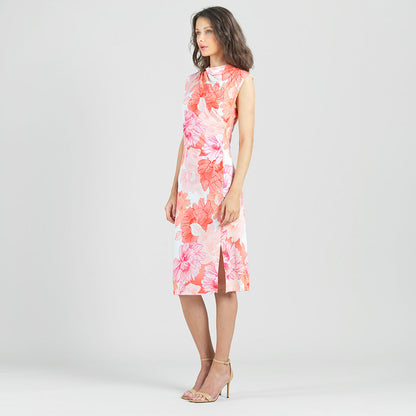Clara Sunwoo Top Pick - Butter Knit - Side Slit Midi Dress - Sunset Petals - Final Sale