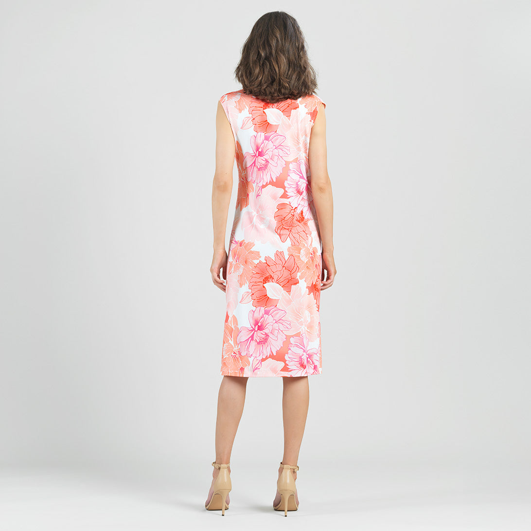 Clara Sunwoo Top Pick - Butter Knit - Side Slit Midi Dress - Sunset Petals - Final Sale