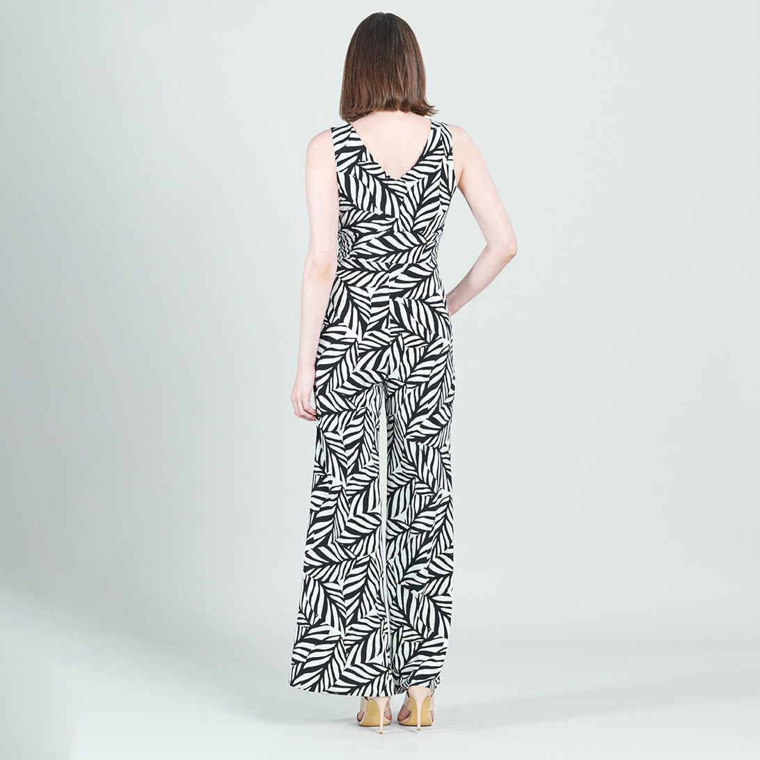 Clara Sunwoo Top Pick - Signature Jumpsuit - Leaf Stripe - Final Sale!