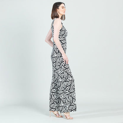 Clara Sunwoo Top Pick - Signature Jumpsuit - Leaf Stripe - Final Sale!
