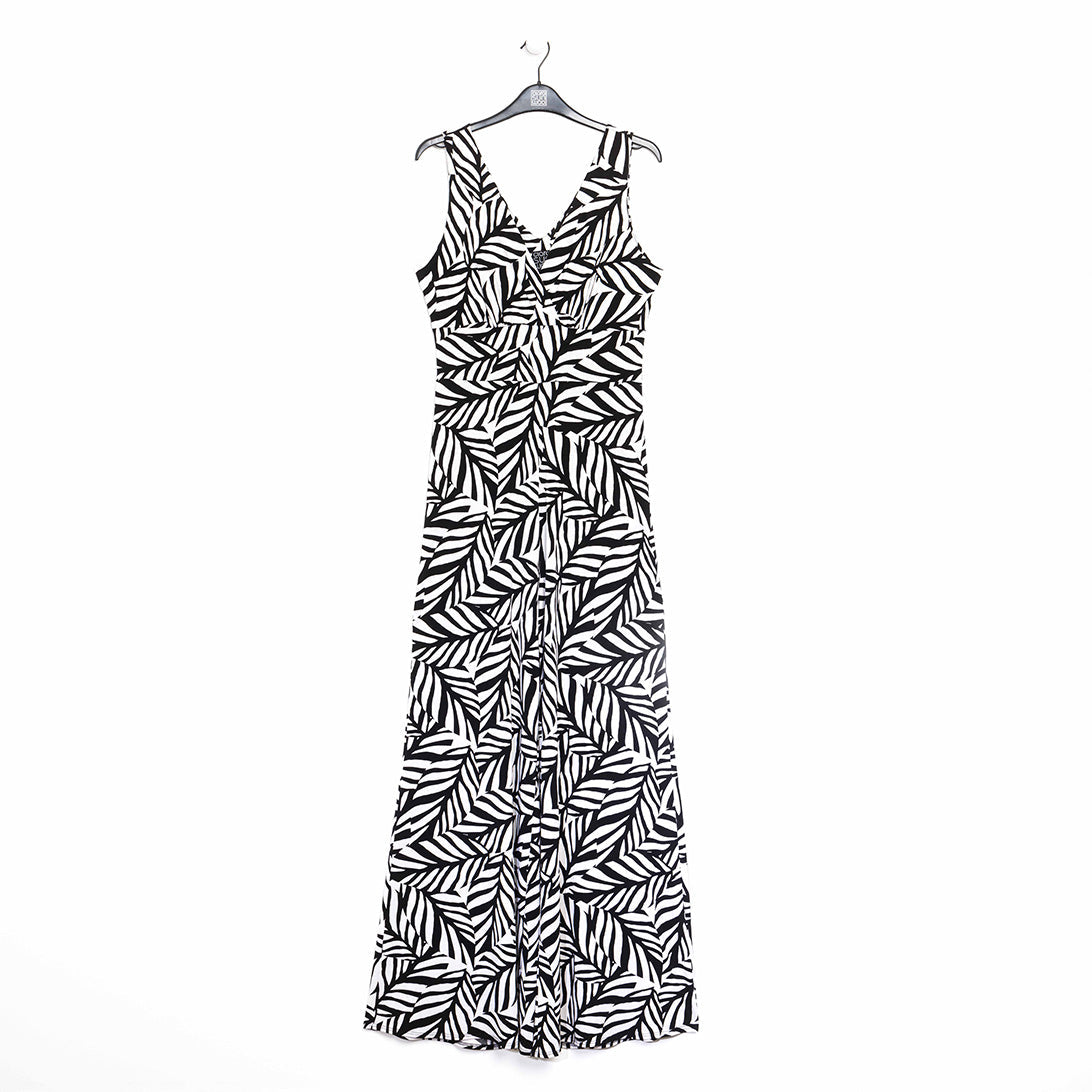 Clara Sunwoo Top Pick - Signature Jumpsuit - Leaf Stripe - Final Sale!