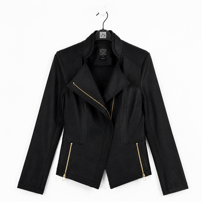 Clara Sunwoo Classic - Liquid Leather™ Signature Jacket - Black