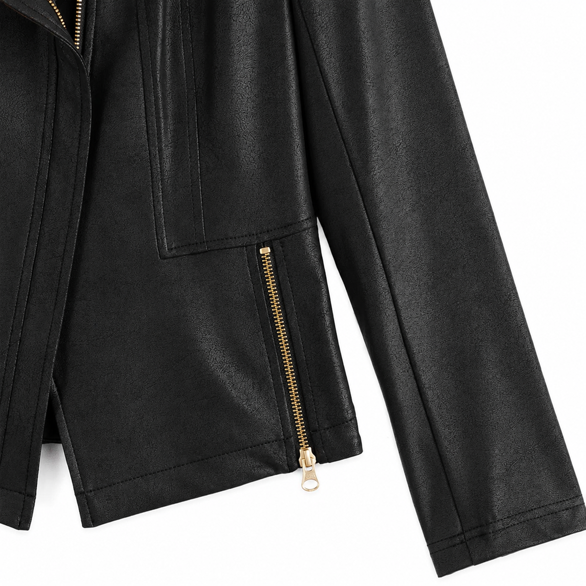 Clara Sunwoo Classic - Liquid Leather™ Signature Jacket - Black