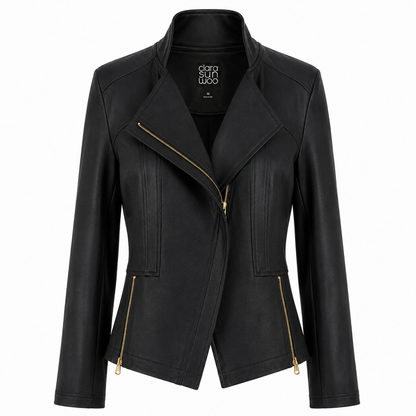 Clara Sunwoo Classic - Liquid Leather™ Signature Jacket - Black