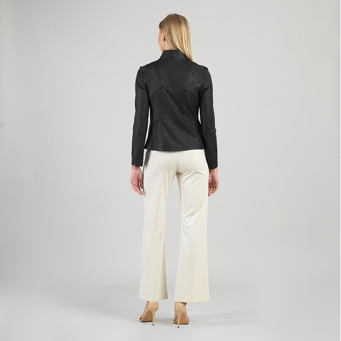 Clara Sunwoo Classic - Liquid Leather™ Signature Jacket - Black