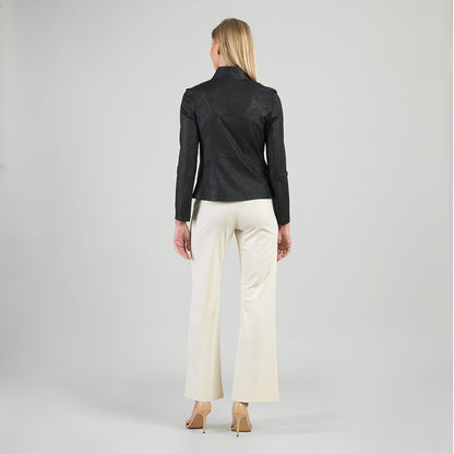 Clara Sunwoo Classic - Liquid Leather™ Signature Jacket - Black