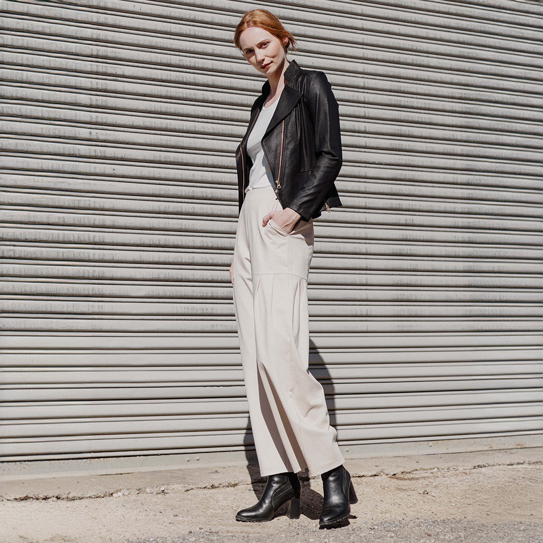 Clara Sunwoo Classic - Liquid Leather™ Signature Jacket - Black