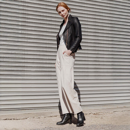 Clara Sunwoo Classic - Liquid Leather™ Signature Jacket - Black