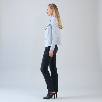 Clara Sunwoo Value - Liquid Leather™ Signature Jacket - Stone - Final Sale