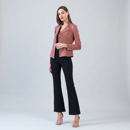 Clara Sunwoo Trending - Liquid Leather™ Signature Jacket - Tan
