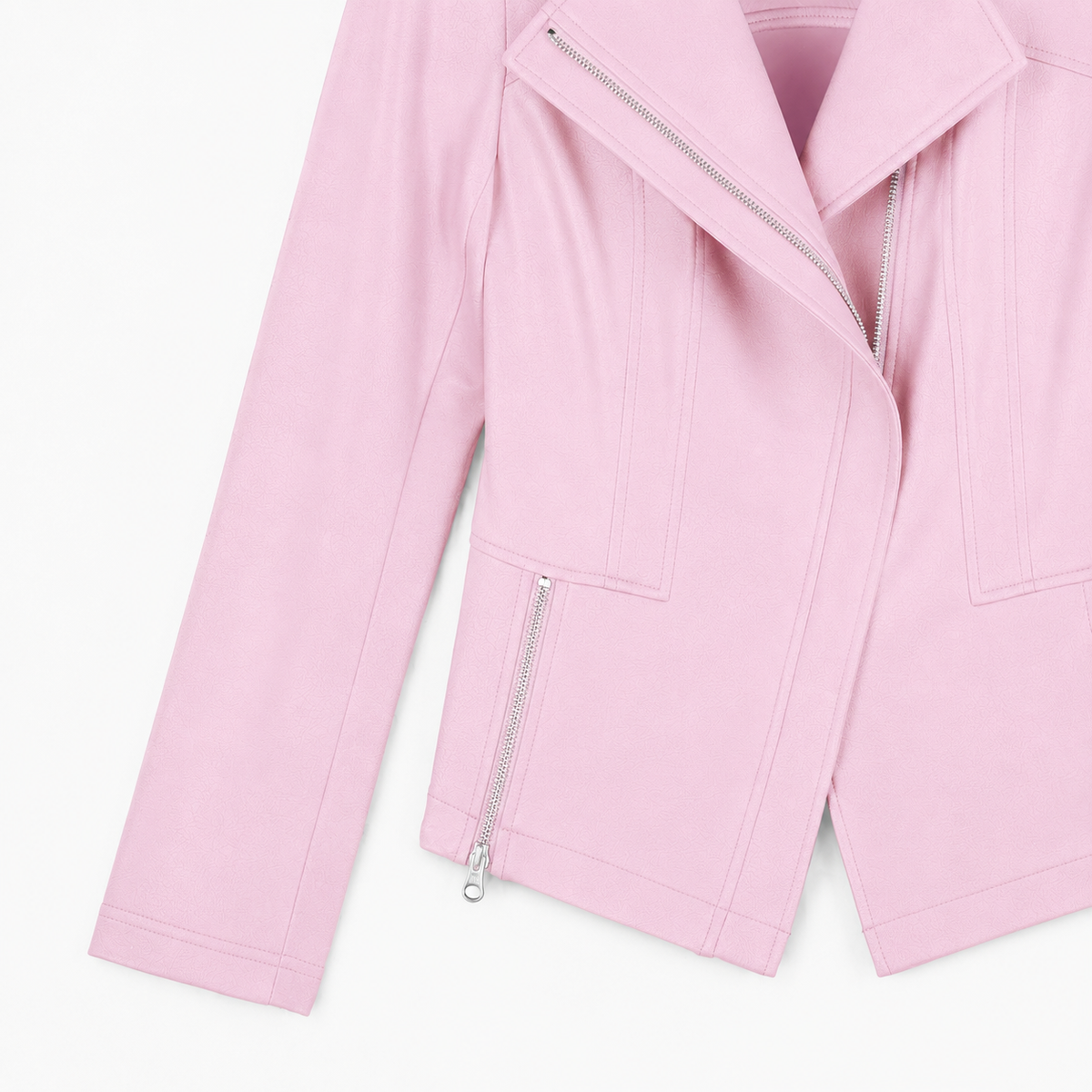 Clara Sunwoo Signature - Liquid Leather™ Signature Jacket - Pink