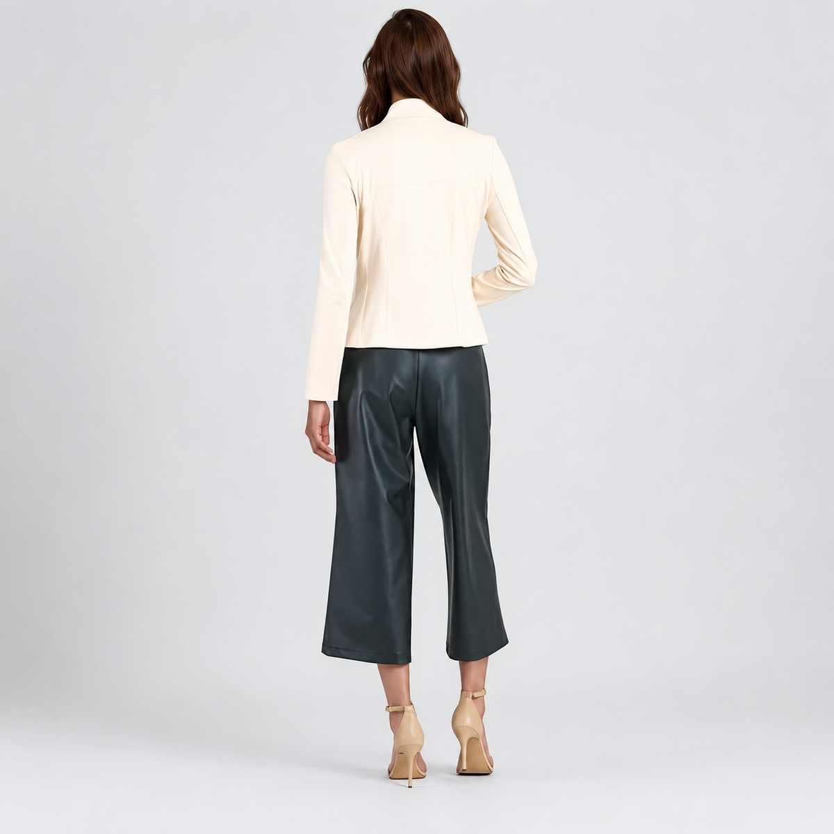 Clara Sunwoo Everyday - Liquid Leather™ Signature Jacket - Ivory