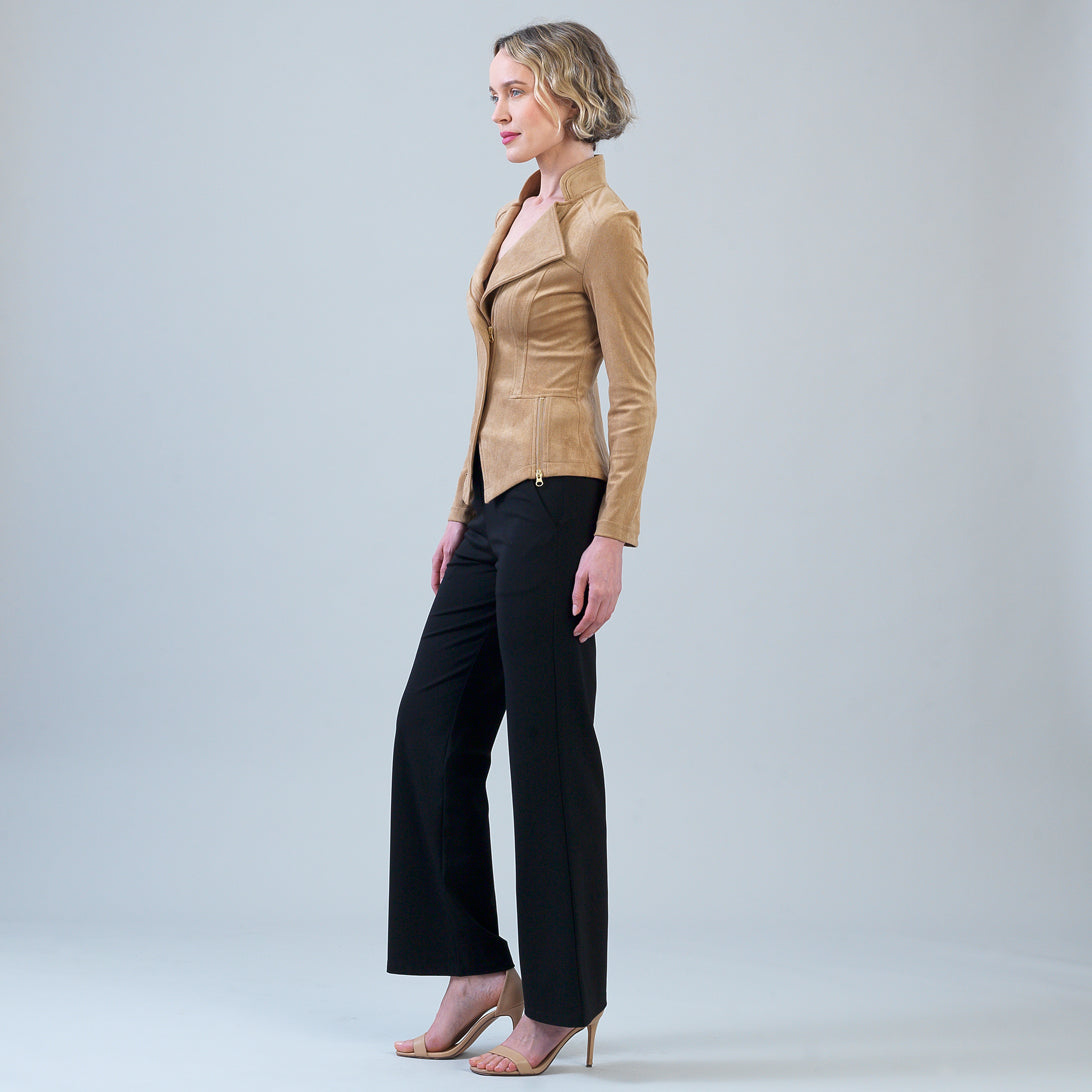 Clara Sunwoo New - Soft Suede - Signature Jacket - Sand
