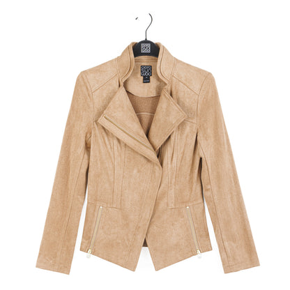 Clara Sunwoo New - Soft Suede - Signature Jacket - Sand