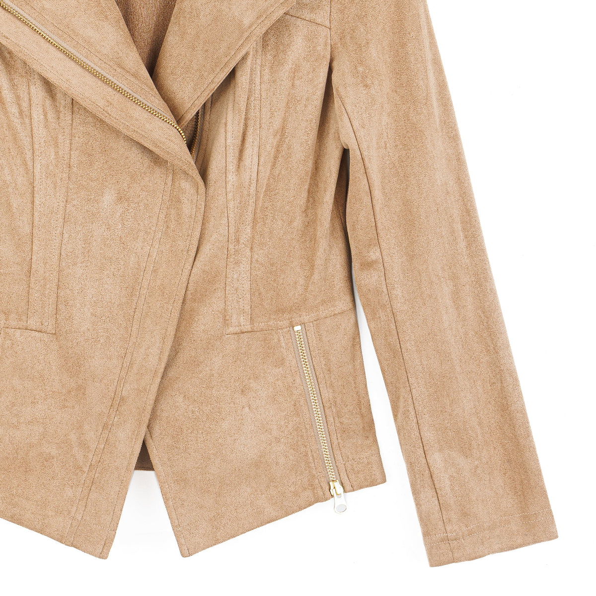 Clara Sunwoo New - Soft Suede - Signature Jacket - Sand