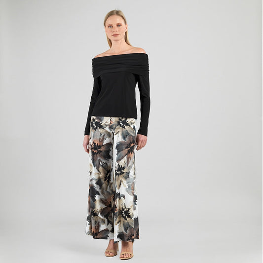 Clara Sunwoo Deals - Ruched Off-Shoulder Top - Black - Final Sale