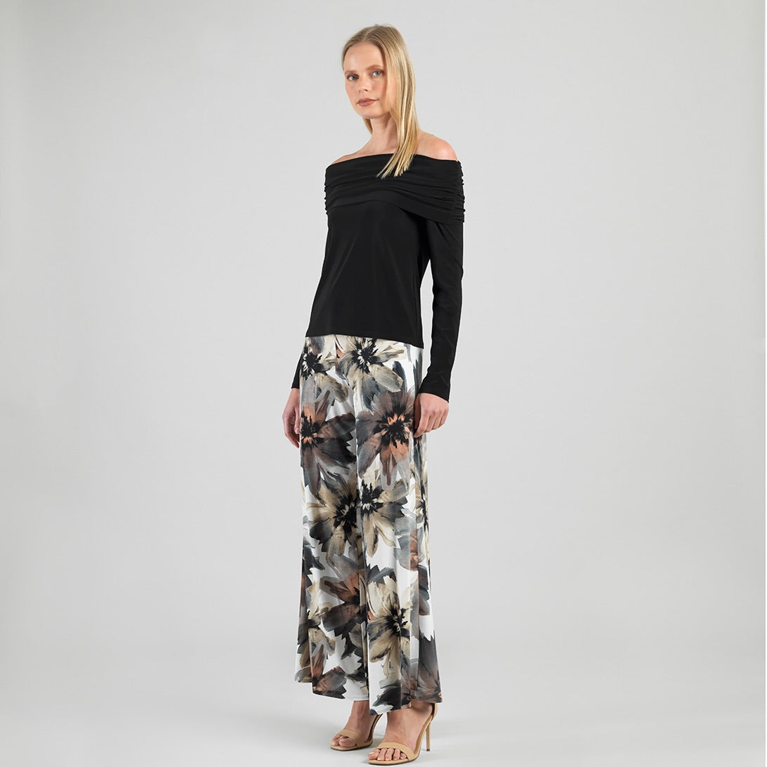 Clara Sunwoo Deals - Ruched Off-Shoulder Top - Black - Final Sale