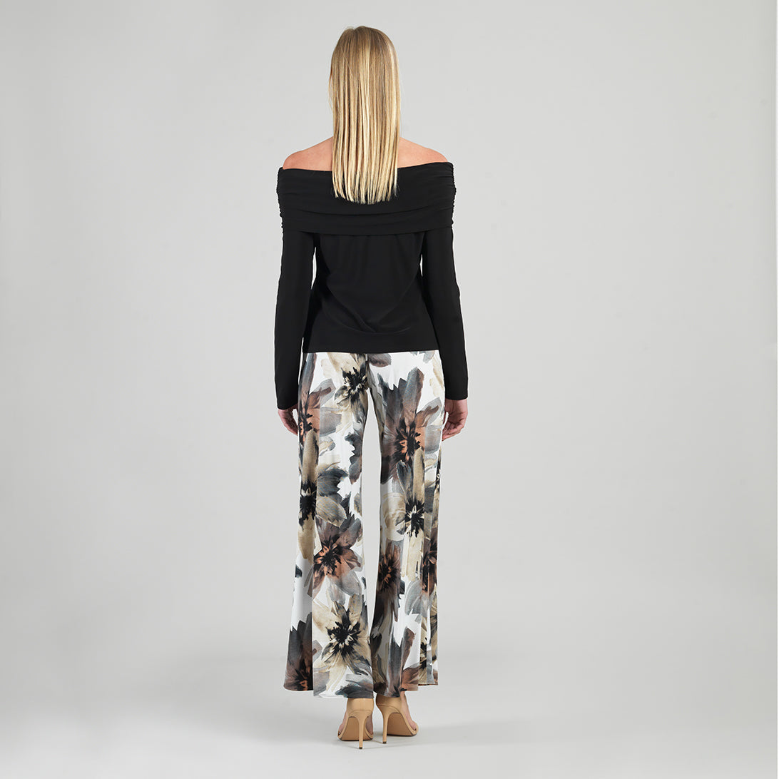 Clara Sunwoo Deals - Ruched Off-Shoulder Top - Black - Final Sale
