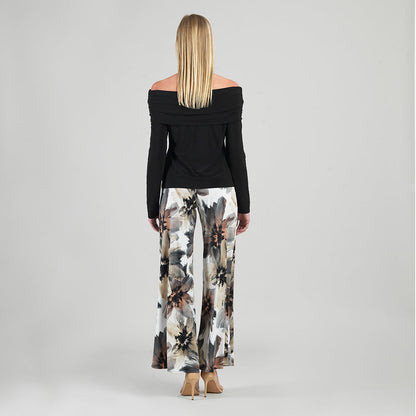 Clara Sunwoo Deals - Ruched Off-Shoulder Top - Black - Final Sale