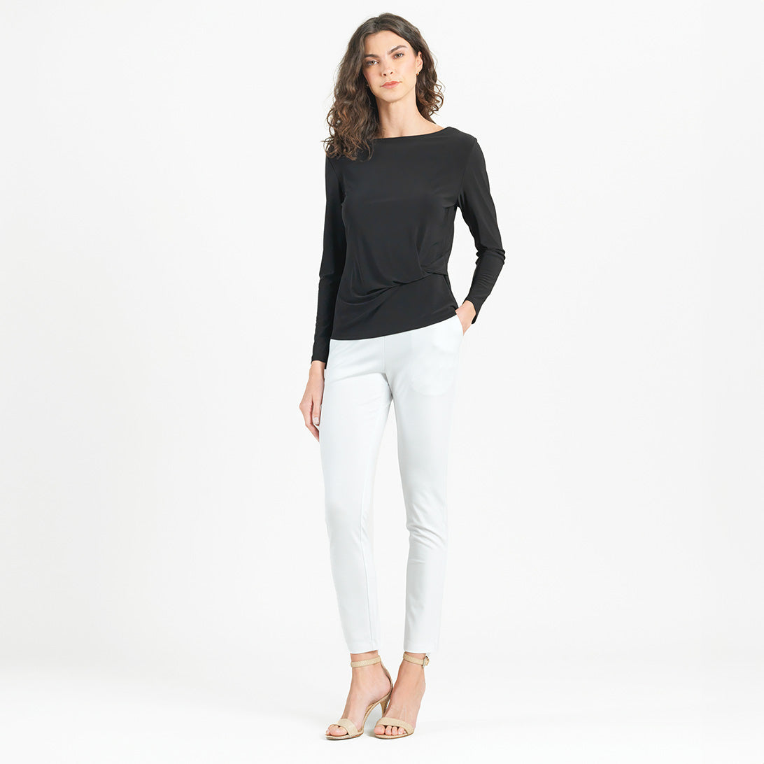 Clara Sunwoo Trending - Side Twist Top - Black