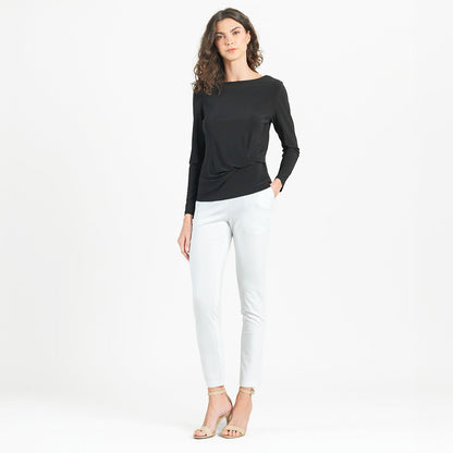 Clara Sunwoo Trending - Side Twist Top - Black