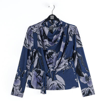 Clara Sunwoo Latest - Ultra Cozy - Long Sleeve Loop Front Sweater Top - Rose Sketch - Final Sale