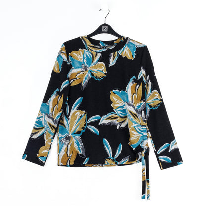 Clara Sunwoo Deals - Cozy Knit - Textured Side Pull-Tie Sweater Top - Butterfly Orchid - Final Sale