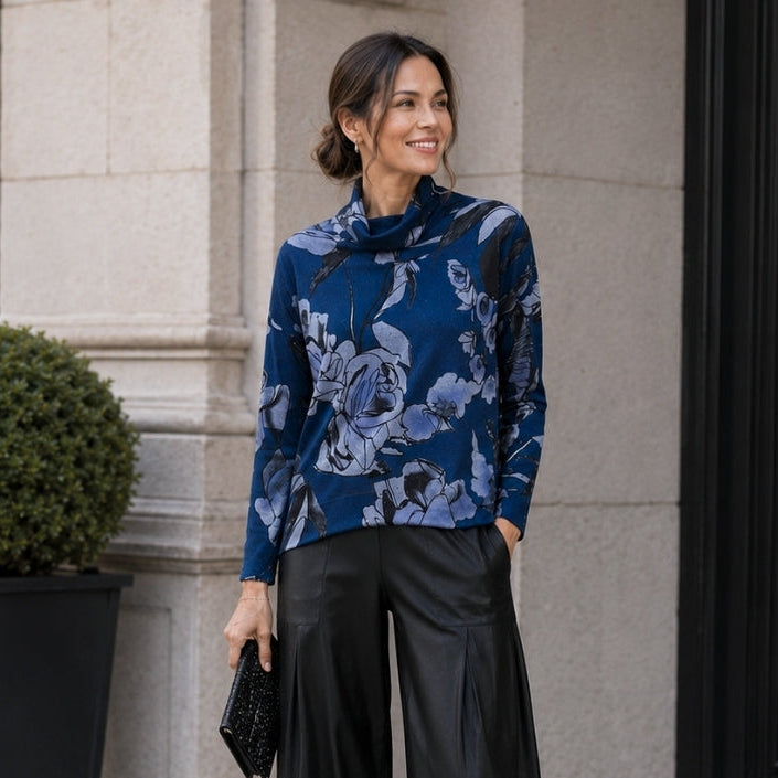 Clara Sunwoo Great Value - Ultra Cozy - Tipped Hem Sweater - Rose Sketch - Final Sale