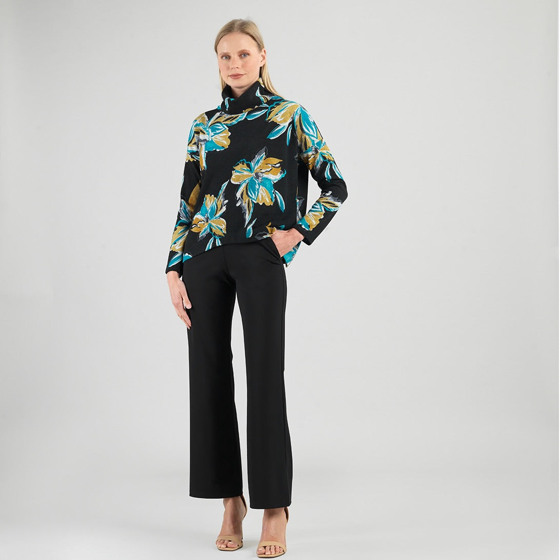Clara Sunwoo Popular - Cozy Knit - Textured Tipped Hem Sweater - Butterfly Orchid - Final Sale
