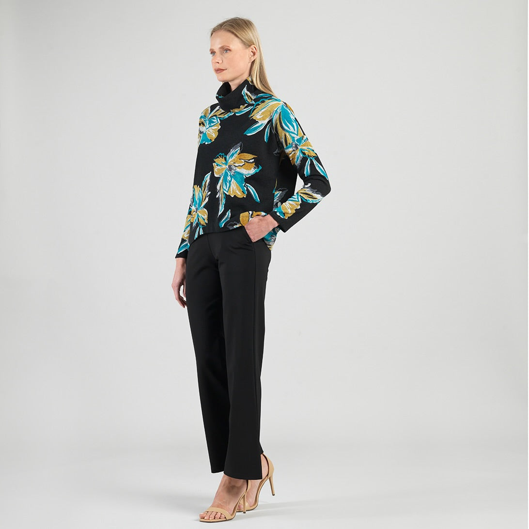 Clara Sunwoo Popular - Cozy Knit - Textured Tipped Hem Sweater - Butterfly Orchid - Final Sale