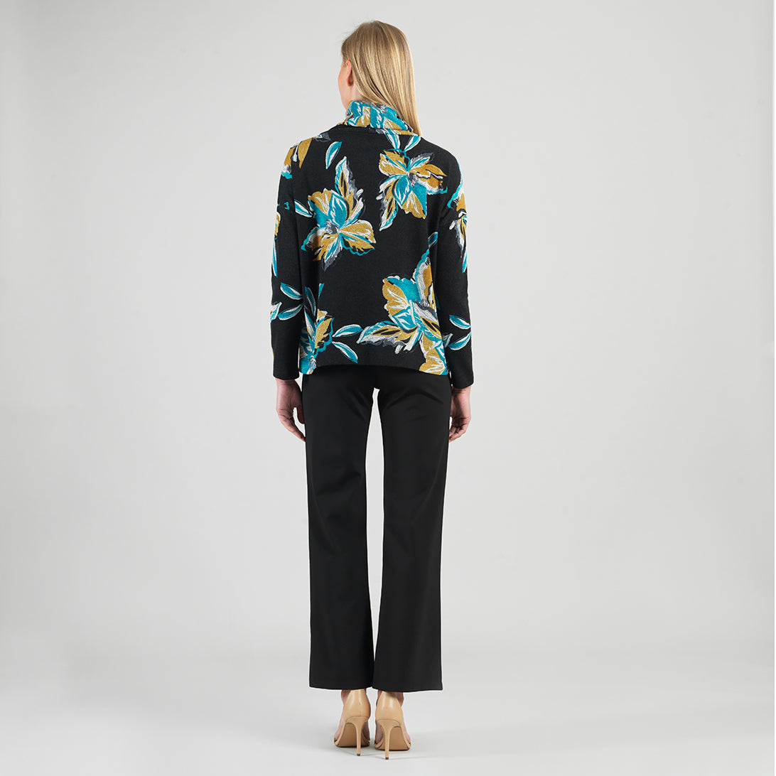 Clara Sunwoo Popular - Cozy Knit - Textured Tipped Hem Sweater - Butterfly Orchid - Final Sale