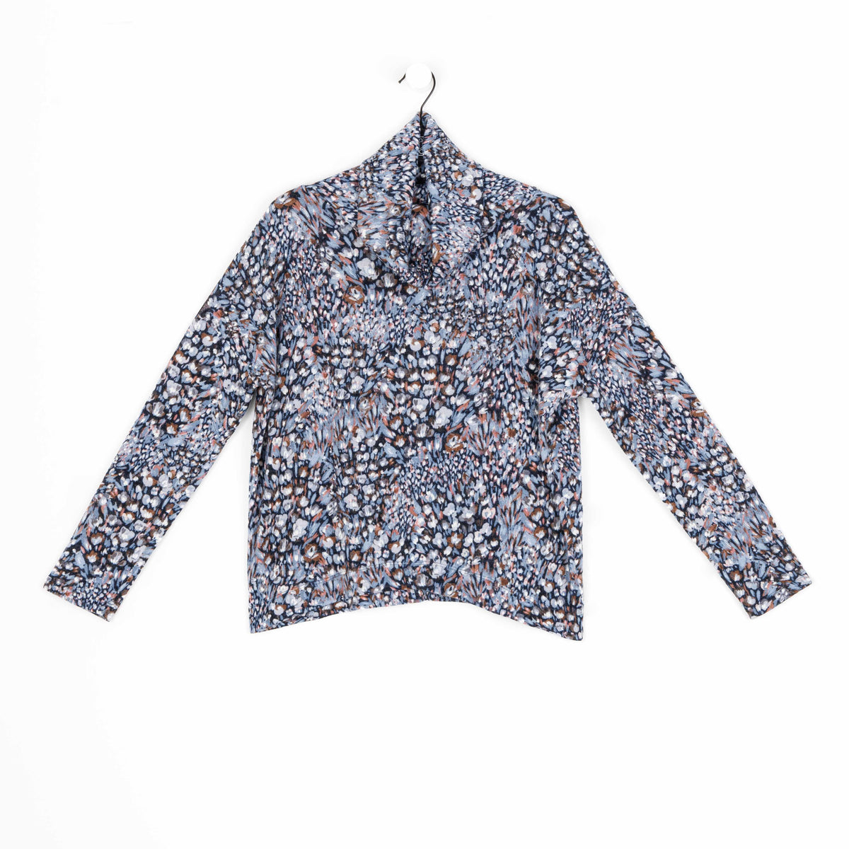 Clara Sunwoo Hot Sale - Cozy Texture - Textured Tipped Hem Sweater - Floral Puff - Final Sale!
