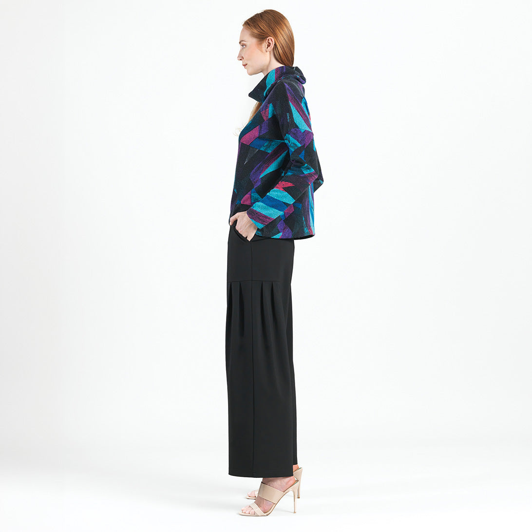 Clara Sunwoo Sale - Lightweight Cozy - Tipped Hem Sweater - Ribbon Stripe - Final Sale!