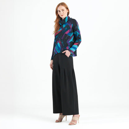 Clara Sunwoo Sale - Lightweight Cozy - Tipped Hem Sweater - Ribbon Stripe - Final Sale!