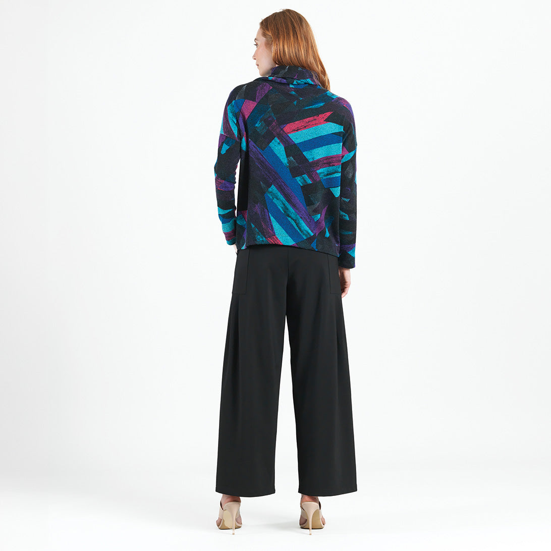 Clara Sunwoo Sale - Lightweight Cozy - Tipped Hem Sweater - Ribbon Stripe - Final Sale!