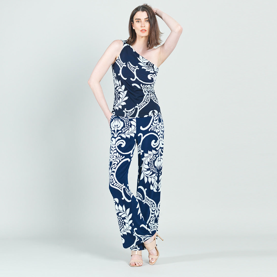 Clara Sunwoo Essential - One Shoulder Top - Paisley Leaf - Final Sale!