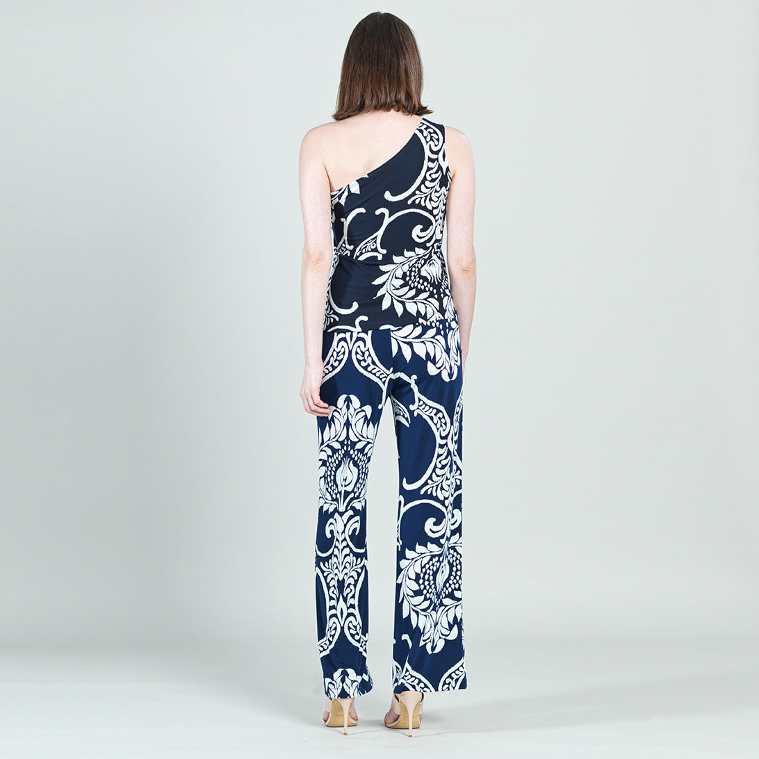 Clara Sunwoo Essential - One Shoulder Top - Paisley Leaf - Final Sale!