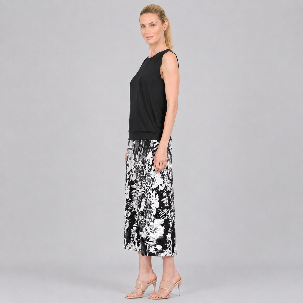 Clara Sunwoo Value - Solid Blouse Tank - Black - Final Sale