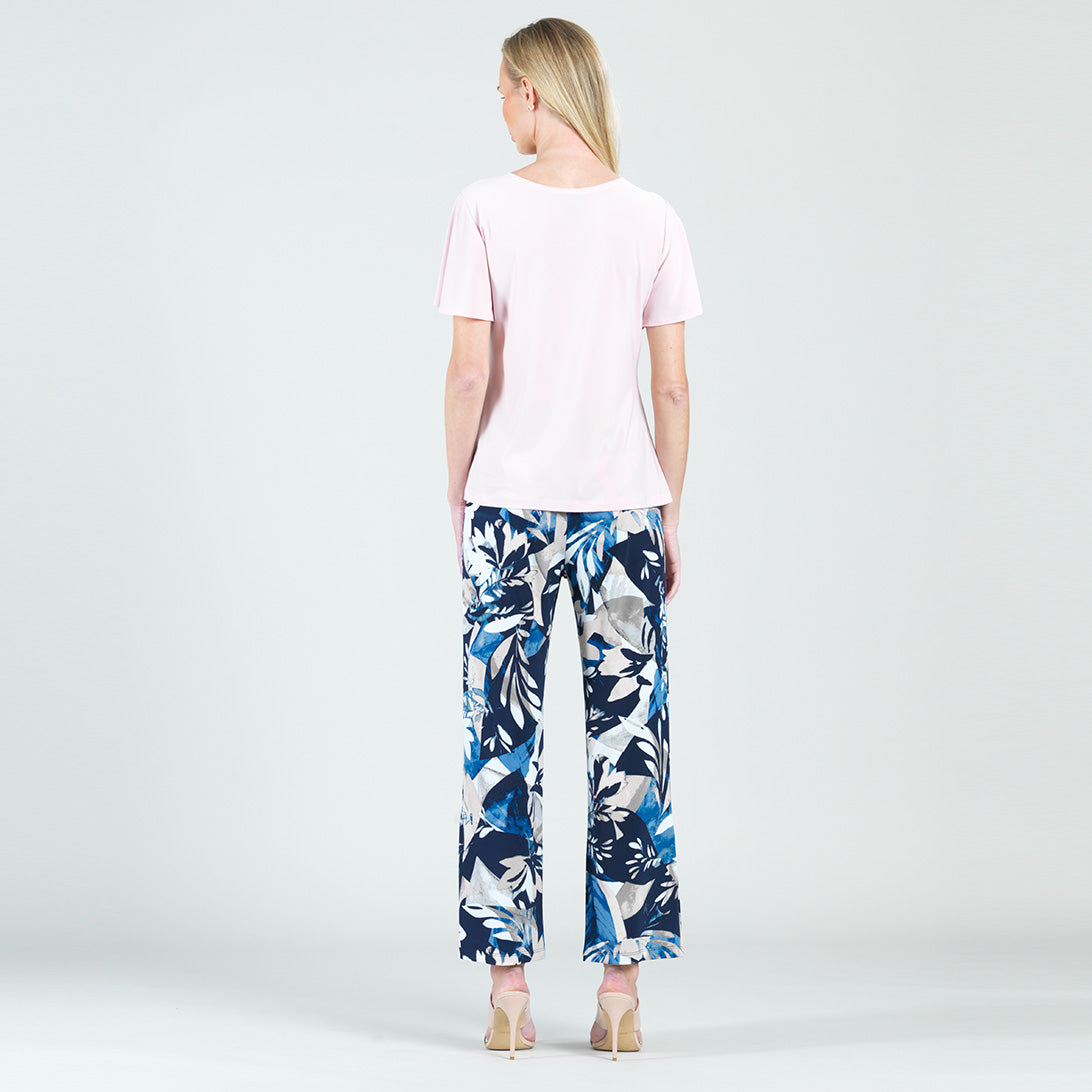 Clara Sunwoo Best Seller - Side Cinched Flounce Sleeve Top - Rose - Final Sale!