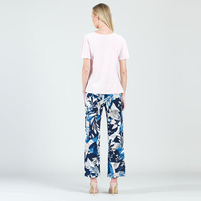Clara Sunwoo Best Seller - Side Cinched Flounce Sleeve Top - Rose - Final Sale!