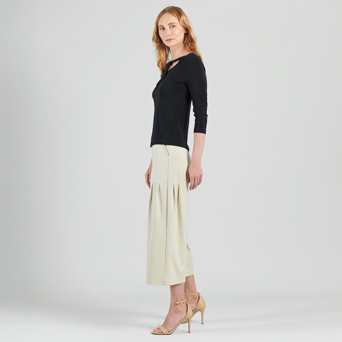 Clara Sunwoo Trending - Reversible Back Tie Top - Black - Final Sale
