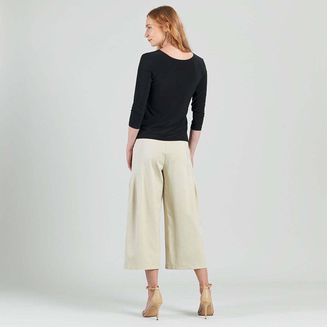Clara Sunwoo Trending - Reversible Back Tie Top - Black - Final Sale