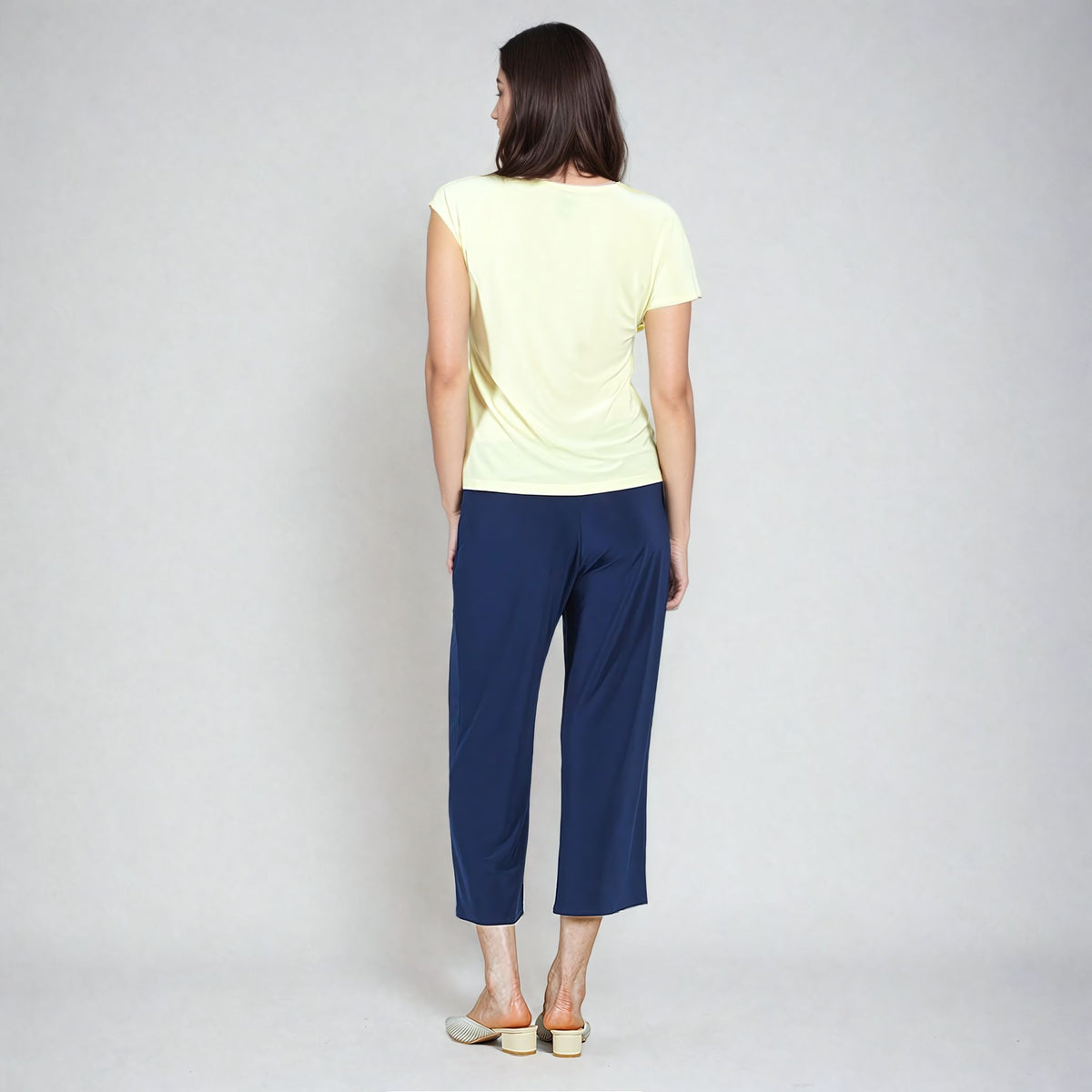 Clara Sunwoo Sale - Ruffle Overlay Top - Yellow - Final Sale!